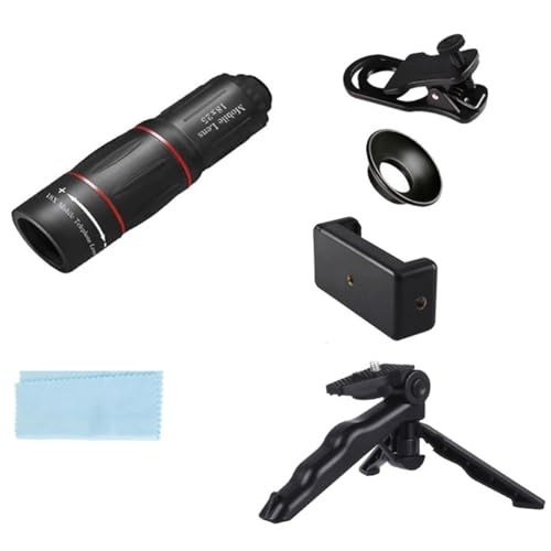 Yuattory 18x Outdoor-Reisekonzert HD Tragbares Handy-Teleobjektiv mit Externer Linse Fotografie Kleines Monokular-Teleskop A Yuattory 18x Outdoor-Reisekonzert HD Tragbares Handy-Teleobjektiv mit Externer Linse Fotografie Kleines Monokular-Teleskop A von Yuattory