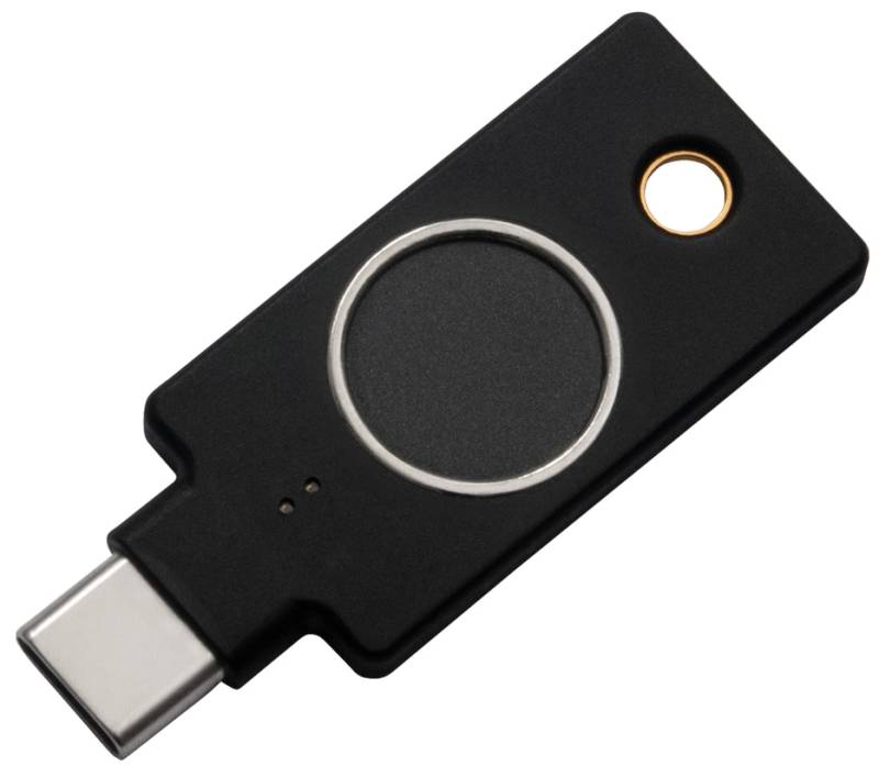 YUBICO Sicherheitsschlüssel YubiKey C Bio FIDO von Yubico
