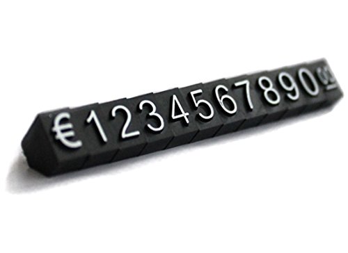 Set Steckpreisschilder Preisauszeichnung Preisschilder H8mm schwarz Set Steckpreisschilder Preisauszeichnung Preisschilder H8mm schwarz von yudu