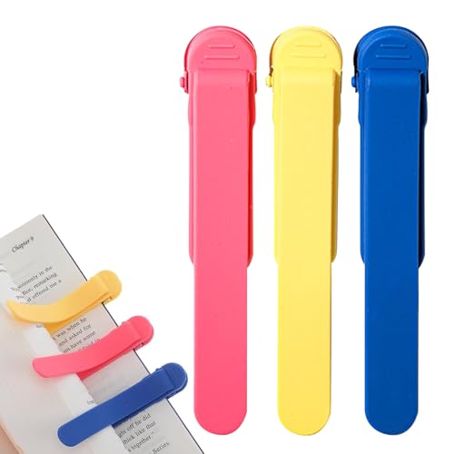 3 Stück Automatisches Lesezeichen,Automatic Bookmarks,Bookish Automatische Lesezeichen Automatisch Kinder für Magnetlesezeichen Magnetische Lesezeichen Personalisiert,Buchliebhaber Geschenke Gadgets von YueJieSelected
