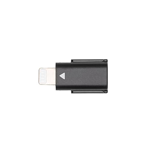 Original Mikrofon-Anschluss, Lightning-Adapterkabel auf Lightning-Stecker für DJI MC, kompatibel mit Apple iPhone, iPad, Smartphones und Tablets (ohne Box) von YueLi