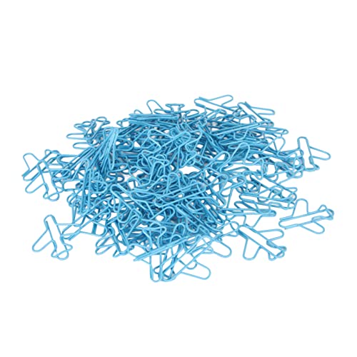 Flugzeugpapier Clips süße Form exquisite Aussehen Lesezeichen Clips Blau für Partyeinladungskarten Notizbuch Flugzeugpapier Clips süße Form exquisite Aussehen Lesezeichen Clips Blau für Partyeinladungskarten Notizbuch von Yuecoom