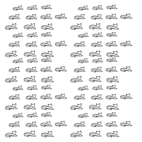 Katzenformpapier -Clips Metallic Proof Paper Clips für Büroschule Home Decoration Katzenformpapier -Clips Metallic Proof Paper Clips für Büroschule Home Decoration von Yuecoom