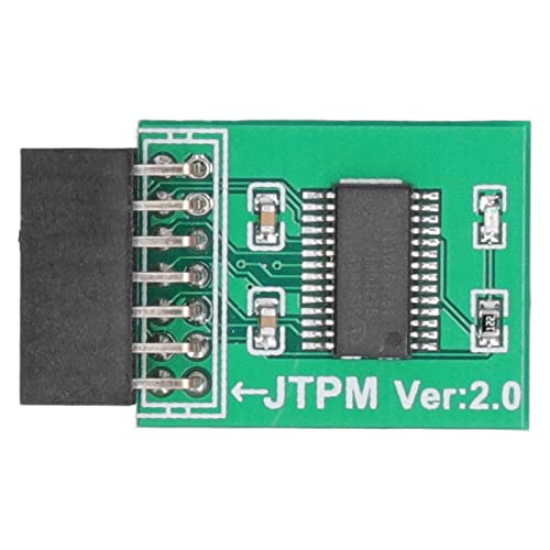 Modul-Motherboard, Für MSI TPM 2.0-Modul, Starke Verschlüsselung, 14-polige LPC-Schnittstelle, TPM-Modulplatine Für Win11, Grüne Verschlüsselung, Sicherheitsmodul, Kompatibel Mit Remote-Karte von Yuecoom