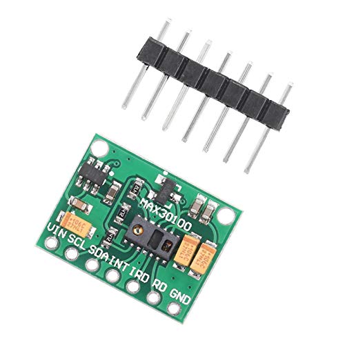 Pulssensormodul, MAX30100 Herzfrequenz-Pulsoximeter Entwicklungsboard Sensormodul für tragbare Geräte von Yuecoom