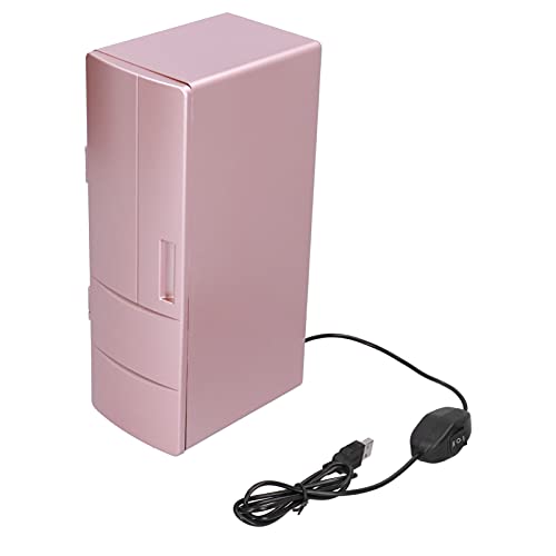 Tragbarer, kompakter Mini-Kühlschrank für das persönliche Heimbüro, tragbare thermoelektrische Kühl- und Wärmekühlschränke, USB-Minikühlschrank für Hautpflegekosmetik, Getränke für Schlafzimmer, Büro, Tragbarer, kompakter Mini-Kühlschrank für das persönliche Heimbüro, tragbare thermoelektrische Kühl- und Wärmekühlschränke, USB-Minikühlschrank für Hautpflegekosmetik, Getränke für Schlafzimmer, Büro, von Yuecoom