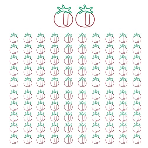 YueCoom 100 PCs geformte Papierclips Metal Cute Style Light Tragbare Büroclips für die Klassifizierung der Dokumentdatei YueCoom 100 PCs geformte Papierclips Metal Cute Style Light Tragbare Büroclips für die Klassifizierung der Dokumentdatei von Yuecoom