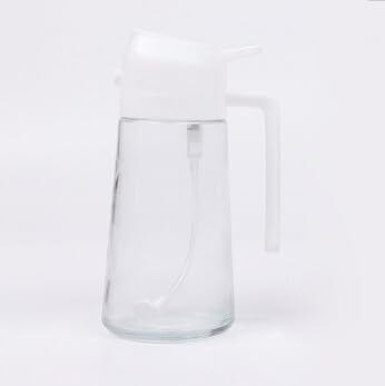 2 in 1 Glas- Ölspender mit Griff 470ml Essigspender Wiederverwendbare Mister Spritzer Sprühflaschen für Air Fryer Kochen Salat Backen Grillen Braten 2 in 1 Glas- Ölspender mit Griff 470ml Essigspender Wiederverwendbare Mister Spritzer Sprühflaschen für Air Fryer Kochen Salat Backen Grillen Braten von Yuehuamech