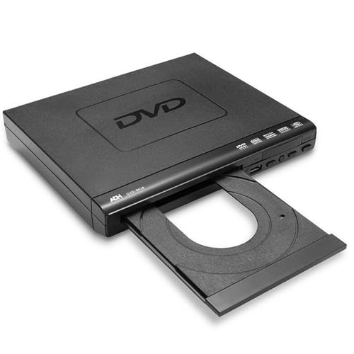 Kompakter DVD- Player für TV- mit HDMI/RCA- Anschluss, Multi- Region Code Zone Free 1-6, Port USB- Eingang& MIC- Ausgang, PAL/NTSC& Fernbedienung von Yuehuamech