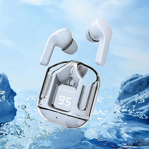 Yuehuamech Drahtlose Ohrhörer Bluetooth Kopfhörer 5. 3 IPX4 wasserdichte In- Ear- Kopfhörer 30 Stunden Spielzeit mit Ladegerät Sound Headset für Langstreckenverbindungen von Yuehuamech