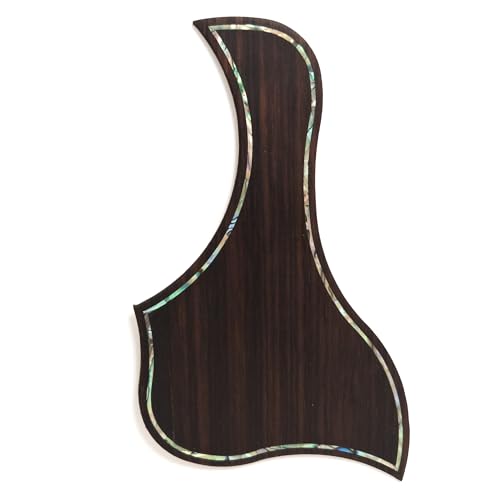 Palisander Pickguard mit Abalone-Bindung für Taylor GS Mini & 36 Zoll Akustikgitarren - Handgefertigter Kratzschutz für Taylor GS Mini, kleine Dreadnoughts, Akustikgitarre Zubehör Palisander Pickguard mit Abalone-Bindung für Taylor GS Mini & 36 Zoll Akustikgitarren - Handgefertigter Kratzschutz für Taylor GS Mini, kleine Dreadnoughts, Akustikgitarre Zubehör von Yuemiya
