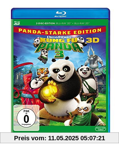 Kung Fu Panda 3 [3D Blu-ray] von Jennifer Yuh Nelson