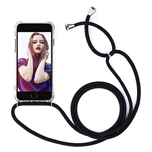 YuhooTech Handykette Hülle für iPhone 6/iPhone 6s Handyhülle, Smartphone Necklace Hülle mit Band - Handyhülle mit Kordel Umhängenband - Schnur mit Case zum umhängen in Schwarz YuhooTech Handykette Hülle für iPhone 6/iPhone 6s Handyhülle, Smartphone Necklace Hülle mit Band - Handyhülle mit Kordel Umhängenband - Schnur mit Case zum umhängen in Schwarz von YuhooTech