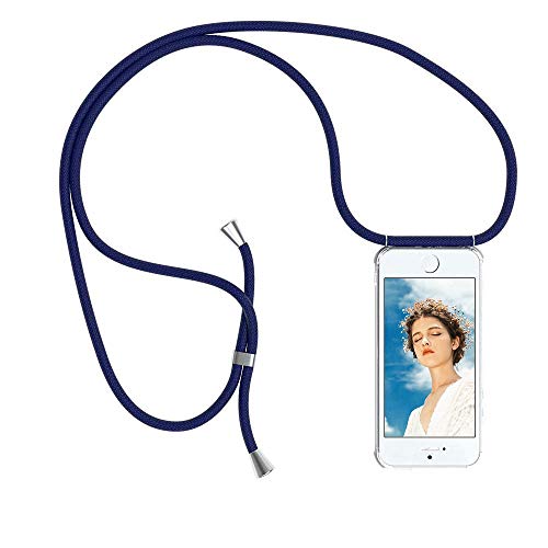 YuhooTech Handykette Hülle für iPhone 7/ iPhone 8/ iPhone SE 2020 Handyhülle, Smartphone Necklace Hülle mit Band - Handyhülle mit Kordel Umhängenband - Schnur mit Case zum umhängen in Blau YuhooTech Handykette Hülle für iPhone 7/ iPhone 8/ iPhone SE 2020 Handyhülle, Smartphone Necklace Hülle mit Band - Handyhülle mit Kordel Umhängenband - Schnur mit Case zum umhängen in Blau von YuhooTech