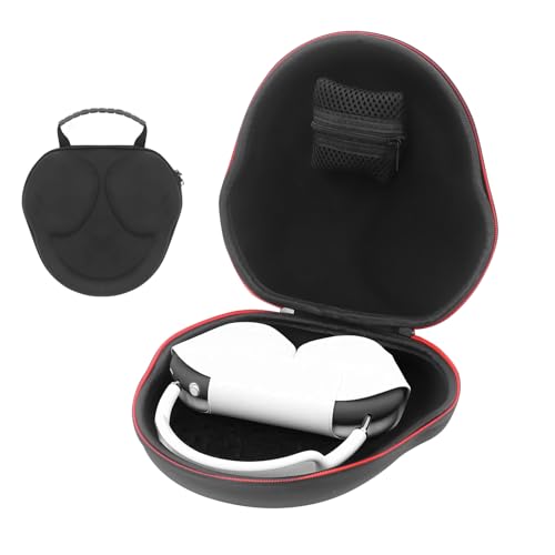 Yuhtech Tragetasche Kompatibel mit Apple AirPods Max Kopfhörern, Hardshell Eva Tasche Headset Hülle Case von Yuhtech
