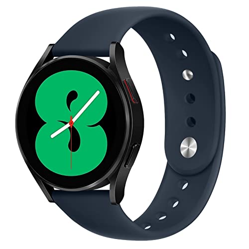 20mm Sportarmband für Samsung Galaxy Watch 7 6 5 4 FE 40mm 44mm/5Pro 45mm/Galaxy Watch 6&4 Classic 47mm 46mm 43mm 42mm Damen Herren,Silikon Sport Band für Galaxy Watch 3 41mm/Active 2/Watch 42mm von YuiYuKa