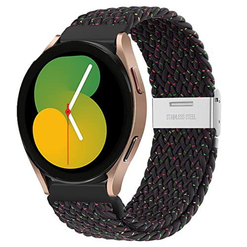 22mm Geflochtenes Solo Loop für Samsung Galaxy Watch 3 45mm/Galaxy Watch 46mm/Gear S3 Frontier Classic,Nylon Armband für Garmin vivoactive 4/Venu 2,für HUAWEI Watch GT/GT2/GT2e/GT3/4/GT4 Pro Band von YuiYuKa