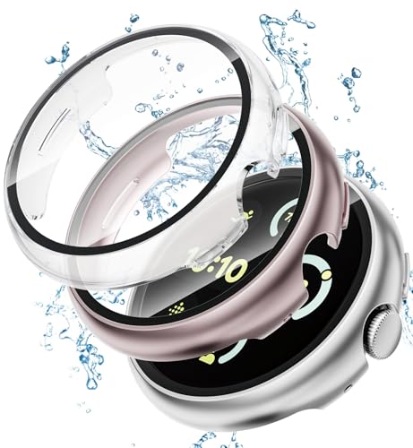 3 Stück Wasserdicht Hülle mit Displayschutz für Google Pixel Watch 3 2 1 Hülle 41mm/3 45mm Case,Hard PC Protect Cover mit Gehärtetes Schutzglas Rundum Schutzhülle für Pixel Watch 3 2 1 3 Stück Wasserdicht Hülle mit Displayschutz für Google Pixel Watch 3 2 1 Hülle 41mm/3 45mm Case,Hard PC Protect Cover mit Gehärtetes Schutzglas Rundum Schutzhülle für Pixel Watch 3 2 1 von YuiYuKa