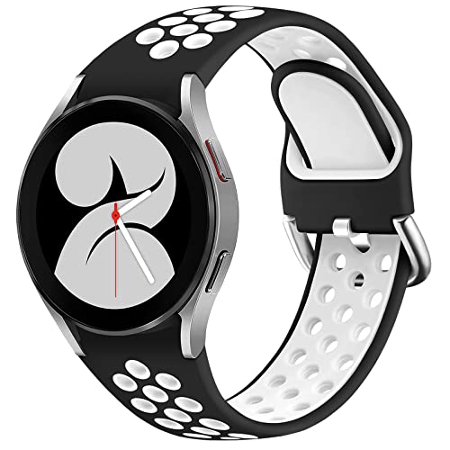 Armband für Samsung Galaxy Watch 7 6 5 4 FE Band 40mm 44mm/5 Pro 45mm/6 Classic 43mm 47mm/4 Classic 42mm 46mm/Active 1&2/Watch 3 41mm,Atmungsaktives Silikon-Sportarmband Ersatzband Damen Herren von YuiYuKa