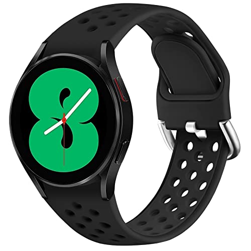 Armband für Samsung Galaxy Watch 7 6 5 4 FE Band 40mm 44mm/5 Pro 45mm/6 Classic 43mm 47mm/4 Classic 42mm 46mm/Active 1&2/Watch 3 41mm,Atmungsaktives Silikon-Sportarmband Ersatzband Damen Herren Armband für Samsung Galaxy Watch 7 6 5 4 FE Band 40mm 44mm/5 Pro 45mm/6 Classic 43mm 47mm/4 Classic 42mm 46mm/Active 1&2/Watch 3 41mm,Atmungsaktives Silikon-Sportarmband Ersatzband Damen Herren von YuiYuKa
