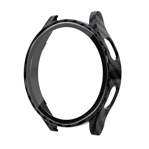 YuiYuKa Displayschutz kompatibel für Samsung Galaxy Watch 5/4 40mm Hartes PC-Gehäuse mit gehärtetem Glas Rundum-Displayschutz Anti-Fall-Schutzhülle für Galaxy Watch 5/4 40mm Kohlenstoff YuiYuKa Displayschutz kompatibel für Samsung Galaxy Watch 5/4 40mm Hartes PC-Gehäuse mit gehärtetem Glas Rundum-Displayschutz Anti-Fall-Schutzhülle für Galaxy Watch 5/4 40mm Kohlenstoff von YuiYuKa