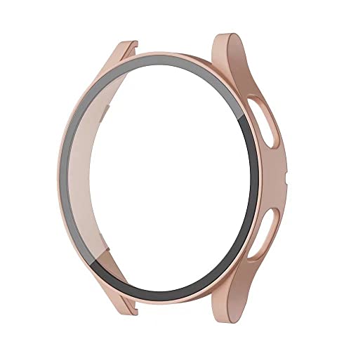 YuiYuKa Displayschutz kompatibel für Samsung Galaxy Watch 5/4 40mm Hartes PC-Gehäuse mit gehärtetem Glas Rundum-Displayschutz Anti-Fall-Schutzhülle für Galaxy Watch 5/4 40mm rosa YuiYuKa Displayschutz kompatibel für Samsung Galaxy Watch 5/4 40mm Hartes PC-Gehäuse mit gehärtetem Glas Rundum-Displayschutz Anti-Fall-Schutzhülle für Galaxy Watch 5/4 40mm rosa von YuiYuKa