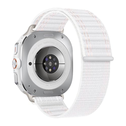 Geflochtenes Armbänder für Samsung Galaxy Watch 7 6 5 4 FE Armband 40mm 44mm/6&4 Classic 43mm 47mm 42mm 46mm/5Pro 45mm Herren Damen,Ein Klick Nylon Stoffband Sport Band für Galaxy Watch Ultra 7 6 5 4 von YuiYuKa