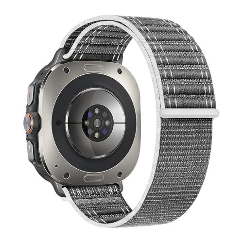 Geflochtenes Armbänder für Samsung Galaxy Watch 7 6 5 4 FE Armband 40mm 44mm/6&4 Classic 43mm 47mm 42mm 46mm/5Pro 45mm Herren Damen,Ein Klick Nylon Stoffband Sport Band für Galaxy Watch Ultra 7 6 5 4 von YuiYuKa