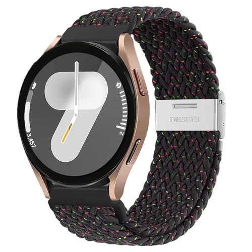 20mm Geflochtenes Solo Loop für Samsung Galaxy Watch 7 6 5 4 FE 40mm 44mm/5Pro 45mm/6&4 Classic 43mm 47mm 42mm 46mm/3 41mm/Active/2,Verstellbarer Elastisches Nylon Armband für Galaxy Watch 7 6 5 4 20mm Geflochtenes Solo Loop für Samsung Galaxy Watch 7 6 5 4 FE 40mm 44mm/5Pro 45mm/6&4 Classic 43mm 47mm 42mm 46mm/3 41mm/Active/2,Verstellbarer Elastisches Nylon Armband für Galaxy Watch 7 6 5 4 von YuiYuKa