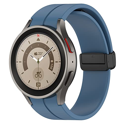 Silikon Armband kompatibel für Samsung Galaxy Watch 7 6 5 4 FE 40mm 44mm Damen Herren,Sport Silicone Ersatzband für Galaxy Watch 5 Pro 45mm/Galaxy Watch 6 4 Classic 42mm 43mm 46mm 47mm,blau Silikon Armband kompatibel für Samsung Galaxy Watch 7 6 5 4 FE 40mm 44mm Damen Herren,Sport Silicone Ersatzband für Galaxy Watch 5 Pro 45mm/Galaxy Watch 6 4 Classic 42mm 43mm 46mm 47mm,blau von YuiYuKa