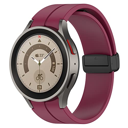 YuiYuKa Armband kompatibel mit Samsung Galaxy Watch 5/Galaxy Watch 4 40mm 44mm Sport Silikon Ersatzarmband für Galaxy Watch 5 Pro 45mm / Galaxy Watch 4 Classic 42mm 46mm für Herren und YuiYuKa Armband kompatibel mit Samsung Galaxy Watch 5/Galaxy Watch 4 40mm 44mm Sport Silikon Ersatzarmband für Galaxy Watch 5 Pro 45mm / Galaxy Watch 4 Classic 42mm 46mm für Herren und von YuiYuKa
