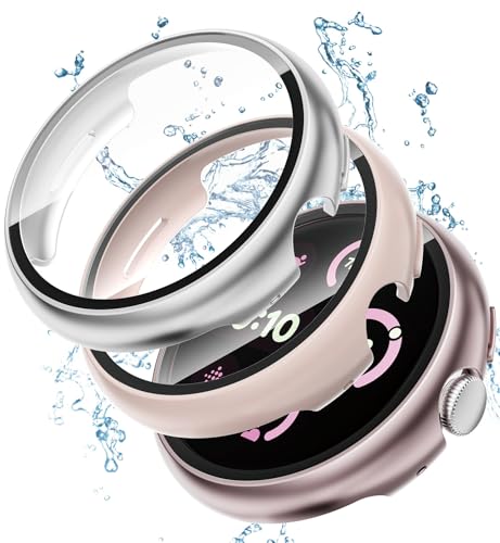 3 Stück Wasserdicht Hülle mit Displayschutz für Google Pixel Watch 3 2 1 Hülle 41mm/3 45mm Case,Hard PC Protect Cover mit Gehärtetes Schutzglas Rundum Schutzhülle für Pixel Watch 3 2 1 3 Stück Wasserdicht Hülle mit Displayschutz für Google Pixel Watch 3 2 1 Hülle 41mm/3 45mm Case,Hard PC Protect Cover mit Gehärtetes Schutzglas Rundum Schutzhülle für Pixel Watch 3 2 1 von YuiYuKa