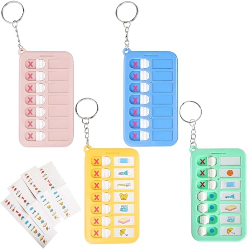 Yuiturt 4 Pcs wiederholbare Checklisten-Tafeln, Aufgabenplaner für ADHS, Demenz & Alltag und To-Do-Liste, Memo-Board für Kinder & Erwachsene für Schule, Familie Yuiturt 4 Pcs wiederholbare Checklisten-Tafeln, Aufgabenplaner für ADHS, Demenz & Alltag und To-Do-Liste, Memo-Board für Kinder & Erwachsene für Schule, Familie von Yuiturt