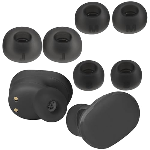 Yuiturt 6 Stück Kopfhörer Ohrpolster Silikon, Kopfhörer Stöpsel für JBL Tune Buds Bluetooth In-Ear Kopfhörer, rutschfeste Kopfhörer Aufsätze, Klein Größe Ersatz-Ohrstöpsel, 3 Größen(S/M/L) Yuiturt 6 Stück Kopfhörer Ohrpolster Silikon, Kopfhörer Stöpsel für JBL Tune Buds Bluetooth In-Ear Kopfhörer, rutschfeste Kopfhörer Aufsätze, Klein Größe Ersatz-Ohrstöpsel, 3 Größen(S/M/L) von Yuiturt