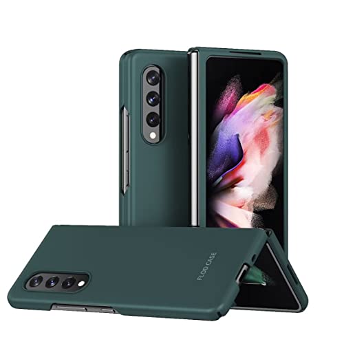 YukeTop Handyhülle für Samsung Galaxy Z Fold 4 Hülle, Klappbare Schutzhülle, Rundumschutz, Anti-Drop, Hard PC, Cover Schutzhülle für Samsung Galaxy Z Fold 4.(Grün) von YukeTop