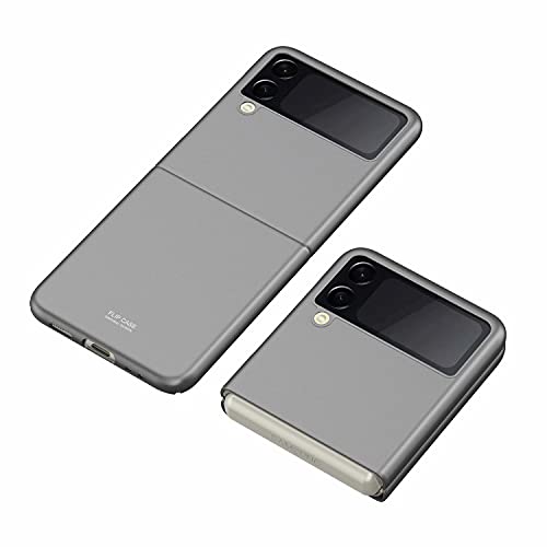YukeTop Schutzhülle für Samsung Galaxy Z Flip 3, Klapphülle, Rundumschutz, Hart-PC, stoßfest, Schutzhülle für Samsung Galaxy Z Flip 3, Grau YukeTop Schutzhülle für Samsung Galaxy Z Flip 3, Klapphülle, Rundumschutz, Hart-PC, stoßfest, Schutzhülle für Samsung Galaxy Z Flip 3, Grau von YukeTop