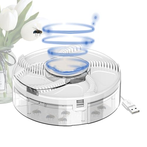 Fliegenfalle Innenbereich, Elektrische Fliegenfalle,Multifunktionale USB-Lade-Fliegenkontrollfalle, Abnehmbarer Elektronischer Zapper-Innenfalle, Für Häuser, Restaurants Und Hotels Fliegenfalle Innenbereich, Elektrische Fliegenfalle,Multifunktionale USB-Lade-Fliegenkontrollfalle, Abnehmbarer Elektronischer Zapper-Innenfalle, Für Häuser, Restaurants Und Hotels von Yulokdwi