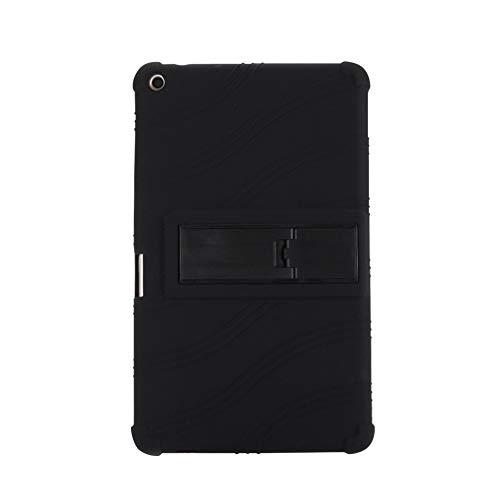 Yuluo Hüllen für Huawei MediaPad T3 - Stand Silikon Weich Skin Stoßfest Gummi Schale Schützend Hülle für Huawei MediaPad T3 KOB-W09/T3 KOB-L09 8" Tablet von Yuluo