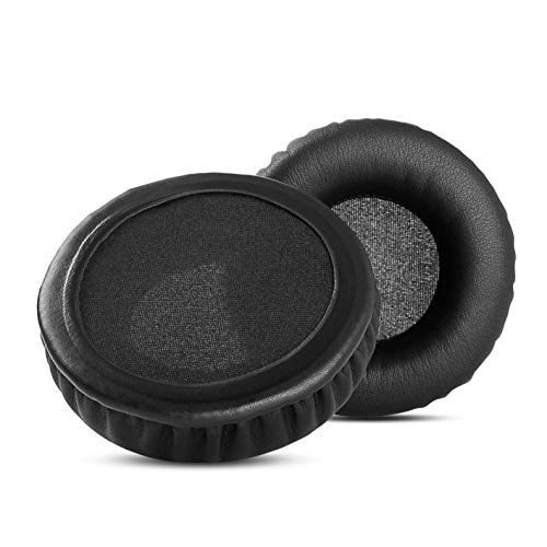 1 Paar Ersatz-Ohrpolster Kompatibel mit Pioneer SE-MJ553BT MJ553BT Headset Kopfhörer Ohrenschützer (schwarz) von YunYiYi