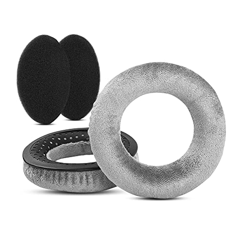 Ersatz-Ohrpolster aus Samt, kompatibel mit Beyerdynamic DT990/DT990 PRO/DT880/DT770/PRO Kopfhörern, Memory-Schaum-Ohrpolster von YunYiYi