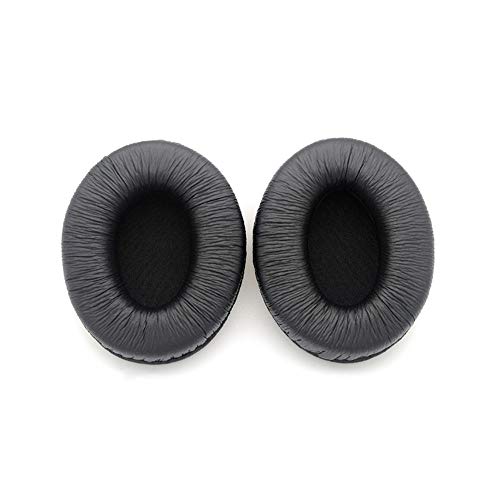 Falten-Ersatz Ohrpolster Ohrpolster Kissen Kissenbezug für Avantree AS90 als 90 Kopfhörer schwarz von YunYiYi