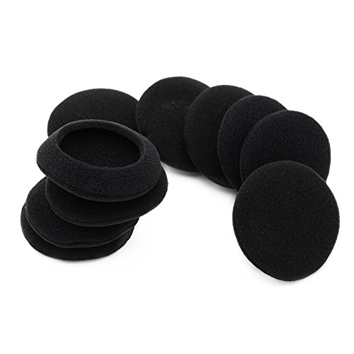YunYiYi 5 Paar Ohrpolster Earmuff Ersatz Ohrpolster für Sennheiser HD 30 TV, PX 20, PX 30, PX 40 Headset Kopfhörer von YunYiYi