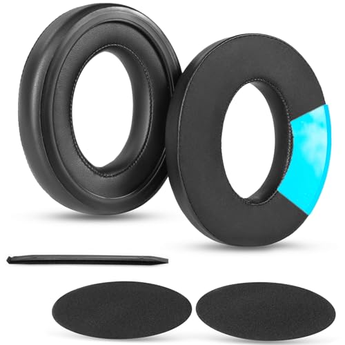 YunYiYi HD518 Kühl-Gel-Ohrpolster, kompatibel mit Sennheiser Game Zero/HD518/HD599/HD598/HD595/HD569/HD560S/G4ME Zero, Ohrpolster für PC37X/PC38X/PC350/PC360/HD380/HD380-Pro Kopfhörer von YunYiYi