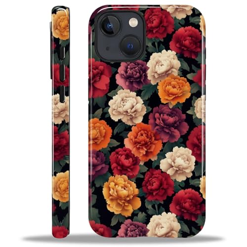 Yuning419 Schutzhülle kompatibel mit iPhone 15, Hybrid-Hartschalen-Schutzhülle, 2-lagig, stoßfest, robuste Handyhülle für iPhone 15, verschiedene farbige Pfingstrosen Yuning419 Schutzhülle kompatibel mit iPhone 15, Hybrid-Hartschalen-Schutzhülle, 2-lagig, stoßfest, robuste Handyhülle für iPhone 15, verschiedene farbige Pfingstrosen von Yuning419