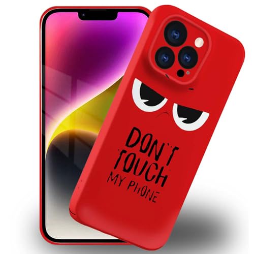 Yuning419 Schutzhülle kompatibel mit iPhone 15 Pro, Don't Touch My Phone Hülle für 15 Pro für Mädchen Jungen, vollständige Abdeckung, Musterdruck, weiches TPU, stoßfeste Schutzhülle für iPhone 15 Pro Yuning419 Schutzhülle kompatibel mit iPhone 15 Pro, Don't Touch My Phone Hülle für 15 Pro für Mädchen Jungen, vollständige Abdeckung, Musterdruck, weiches TPU, stoßfeste Schutzhülle für iPhone 15 Pro von Yuning419
