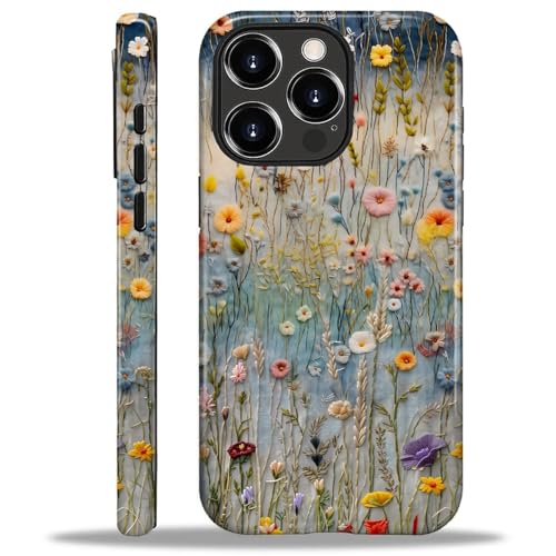 Yuning419 Schutzhülle kompatibel mit iPhone 16 Pro Max, Hybrid-Hartschalen-Schutzhülle, 2-lagig, stoßfest, robust, für iPhone 16 Pro Max, üppiges Feld mit verschiedenen bunten Blumen Yuning419 Schutzhülle kompatibel mit iPhone 16 Pro Max, Hybrid-Hartschalen-Schutzhülle, 2-lagig, stoßfest, robust, für iPhone 16 Pro Max, üppiges Feld mit verschiedenen bunten Blumen von Yuning419