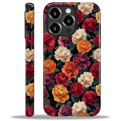 Yuning419 Schutzhülle kompatibel mit iPhone 16 Pro Max, Hybrid-Hartschalen-Schutzhülle, 2-lagig, stoßfest, robuste Schutzhülle für iPhone 16 Pro Max, verschiedene farbige Pfingstrosen Yuning419 Schutzhülle kompatibel mit iPhone 16 Pro Max, Hybrid-Hartschalen-Schutzhülle, 2-lagig, stoßfest, robuste Schutzhülle für iPhone 16 Pro Max, verschiedene farbige Pfingstrosen von Yuning419
