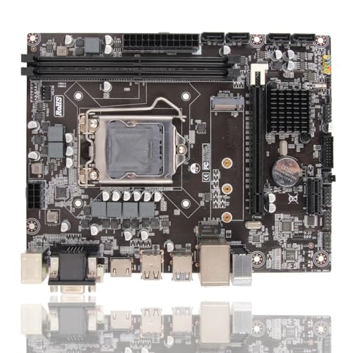 Computer-Motherboard, H310 Lga 1151 Motherboard, Unterstützt 8. 9. Generation für Lvy Bridge für Lga1151 Micro ATX Ddr4 Motherboard von Yunir