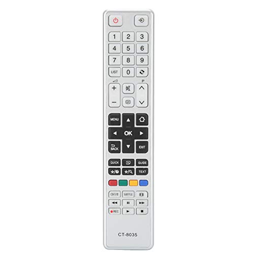 Ersatz der CT-8035-TV-Fernbedienung für Toshiba-Fernseher, für 32L3433/32L3433DG/32L1543/32L3443/32W3433/32W3433DG/32W3443/40L5435/40L5435DG/40L5445DG/40L3433/40L1343 usw. Ersatz der CT-8035-TV-Fernbedienung für Toshiba-Fernseher, für 32L3433/32L3433DG/32L1543/32L3443/32W3433/32W3433DG/32W3443/40L5435/40L5435DG/40L5445DG/40L3433/40L1343 usw. von Yunir