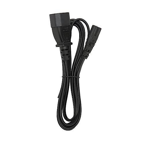 IEC320 C14 auf C7-Kabel, 1,8 M Langes Stecker-auf-Buchse-Netzteilkabel, für LCD-, Laptop, Netzteil, Schreibtischlampe, Lautsprecher, Drucker, Digitalkamera IEC320 C14 auf C7-Kabel, 1,8 M Langes Stecker-auf-Buchse-Netzteilkabel, für LCD-, Laptop, Netzteil, Schreibtischlampe, Lautsprecher, Drucker, Digitalkamera von Yunir